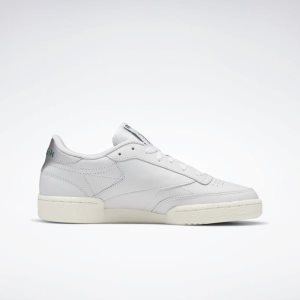 Reebok Club C 85 Turnschuhe Damen - DunkelGrün/Silber - DE 504-VLR